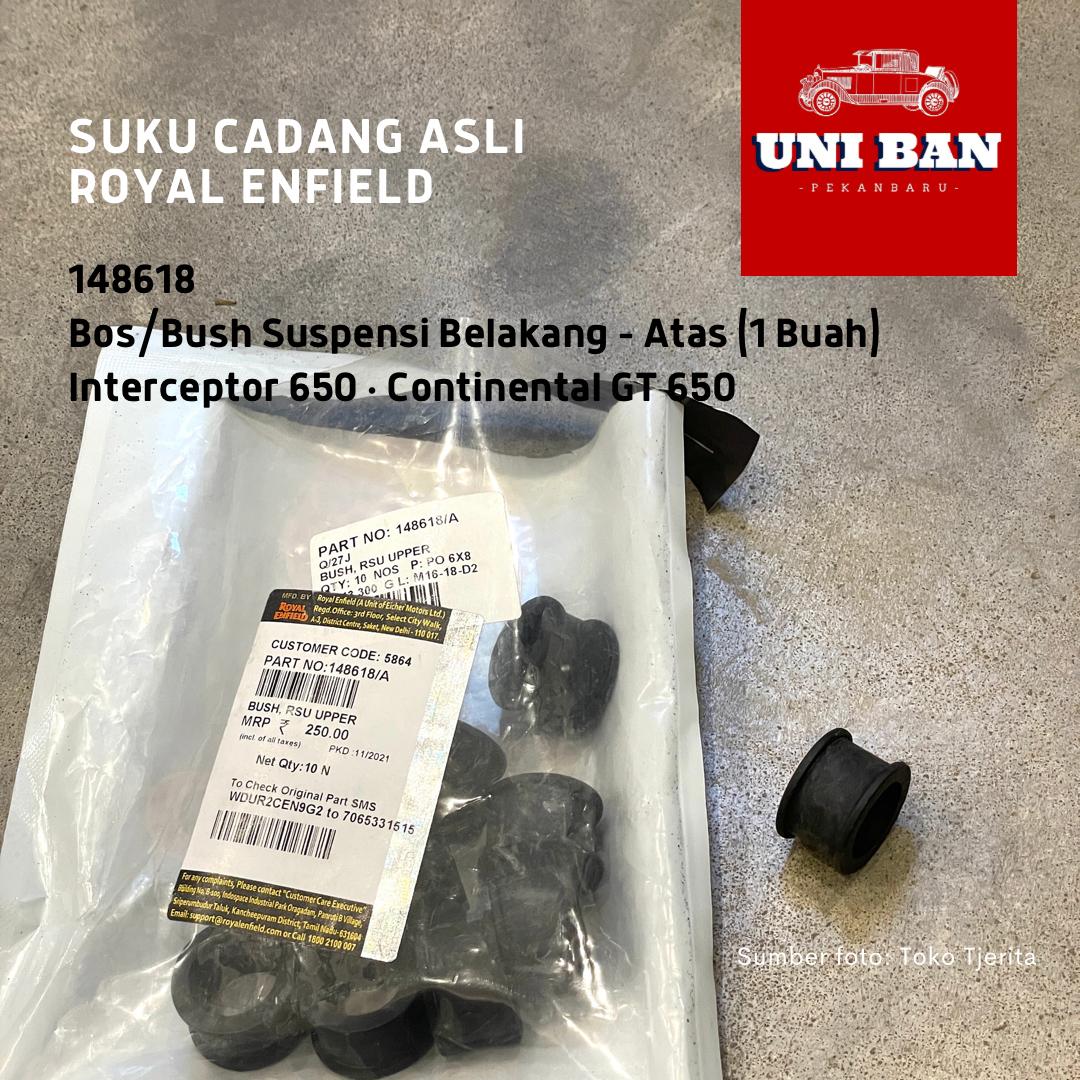 Bush 1 Buah Shock Belakang Atas Interceptor 148618 Royal Enfield ASLI