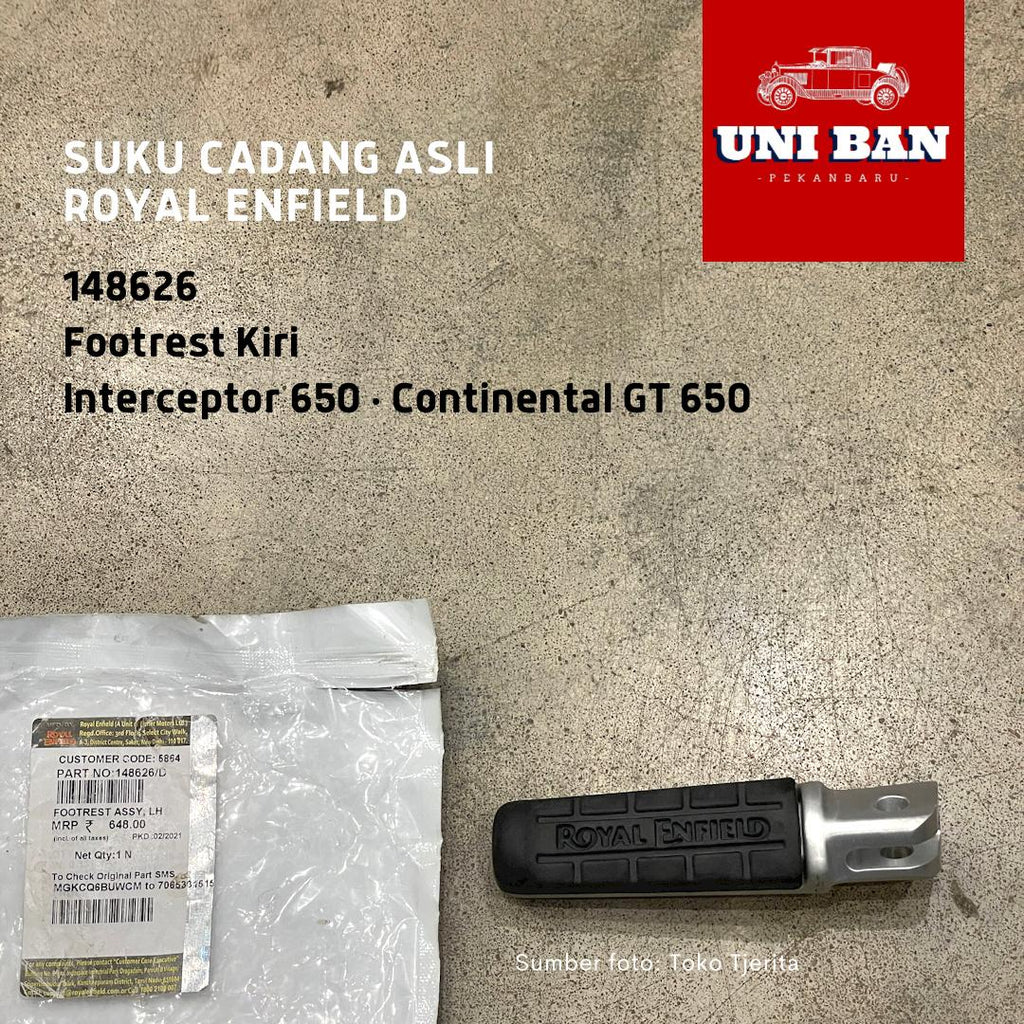 Footstep Kiri Interceptor 650 GT 650 148626 - Royal Enfield ASLI