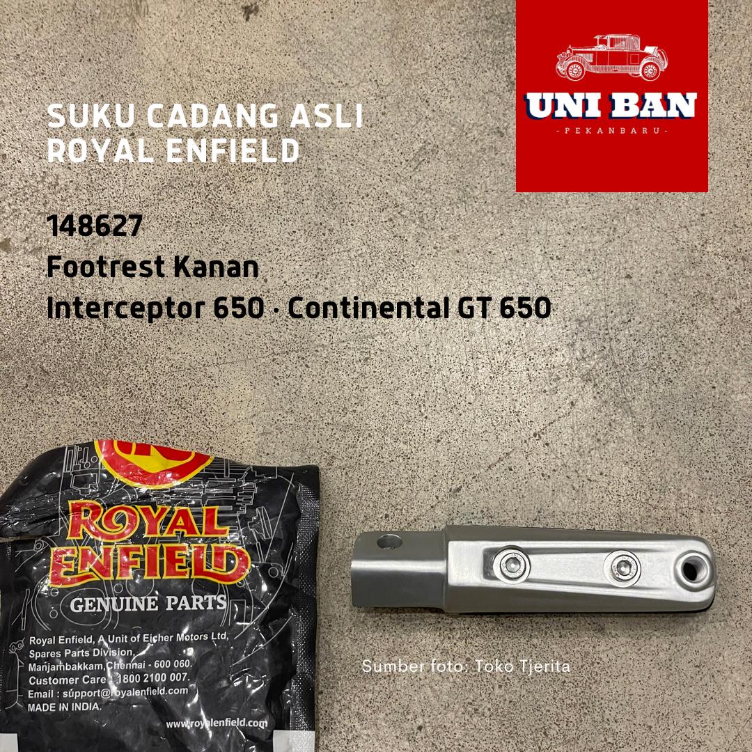 Footrest Footstep Kanan Interceptor 650 148627 - Royal Enfield ASLI