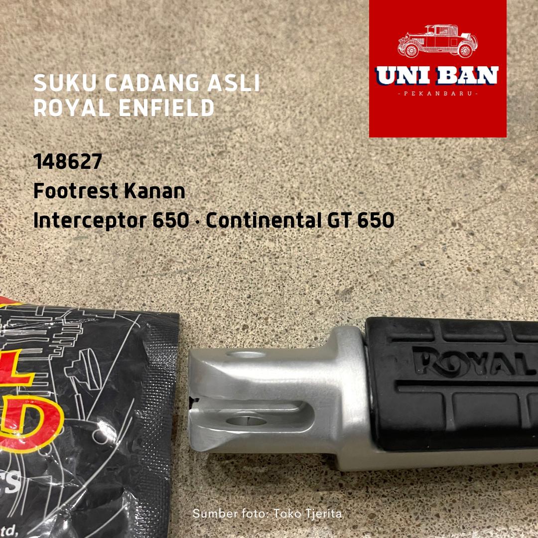 Footrest Footstep Kanan Interceptor 650 148627 - Royal Enfield ASLI