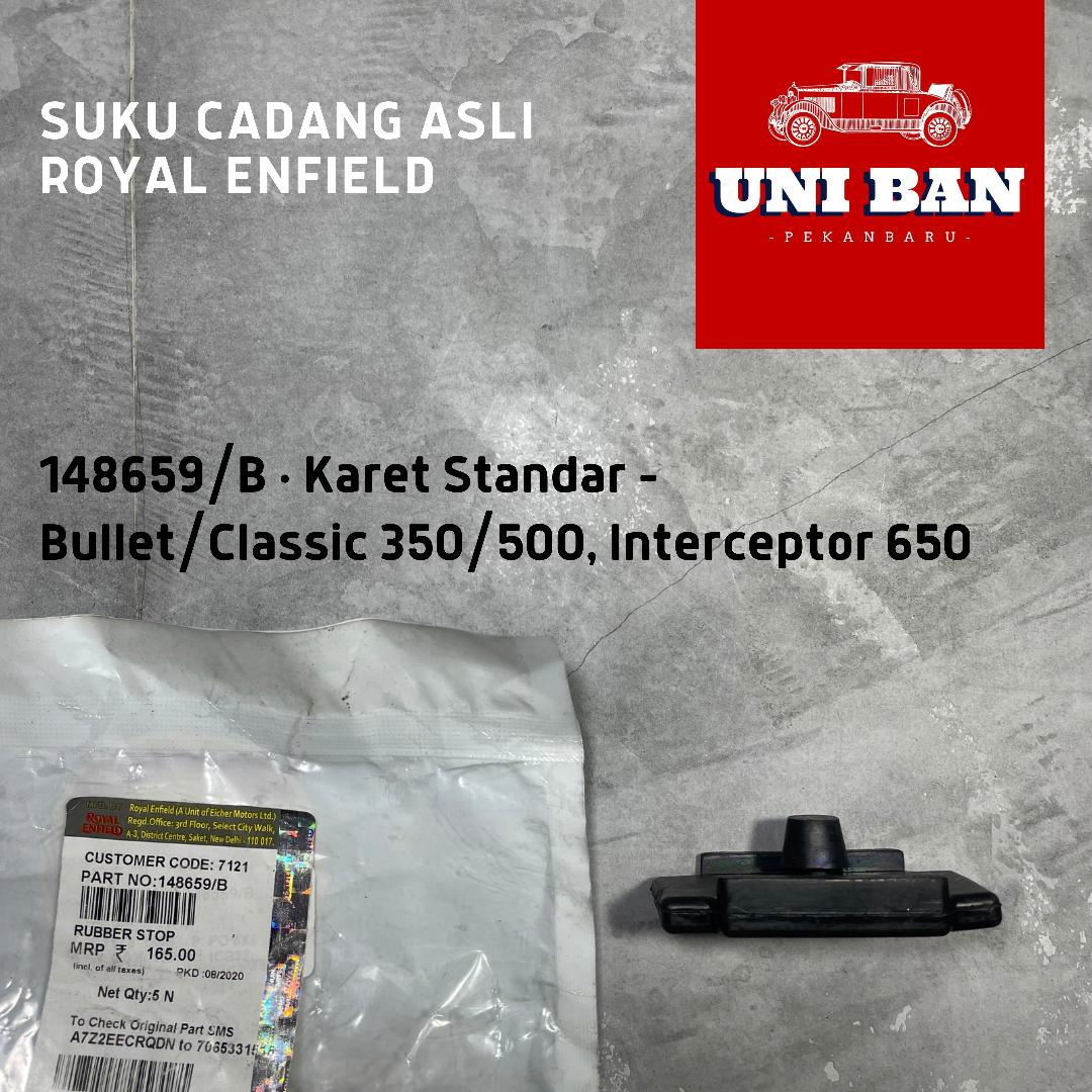 Karet Standar / Rubber Stop 148659/B - Royal Enfield ASLI