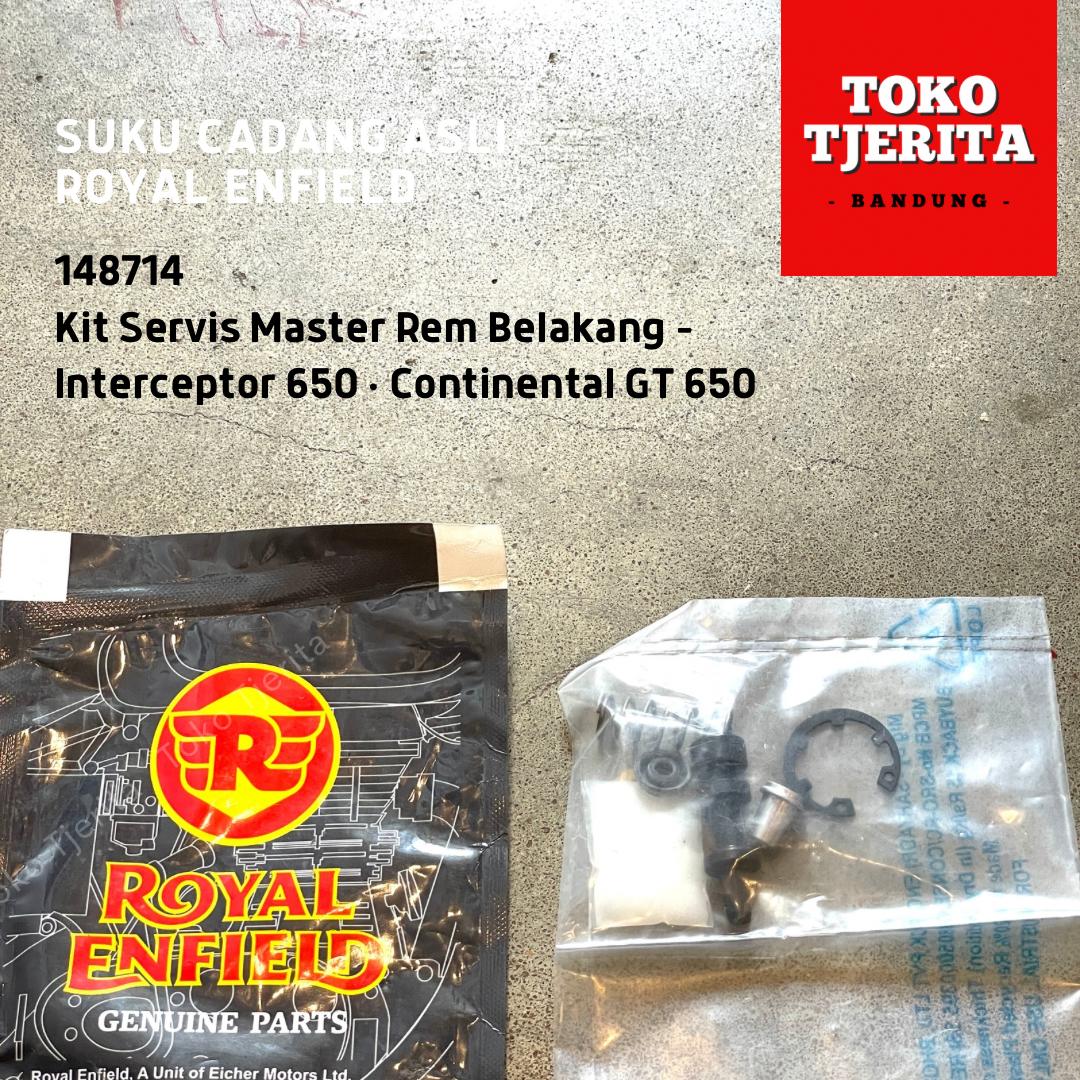 Kit Servis Master Rem Belakang Interceptor 650 GT 650 148714 - Royal Enfield ASLI