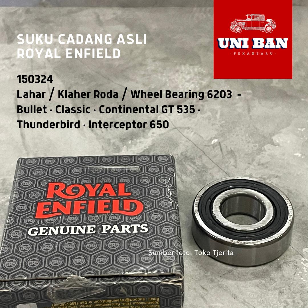 Bearing Klaher Lahar Roda Depan Belakang 150324 - Royal Enfield ASLI