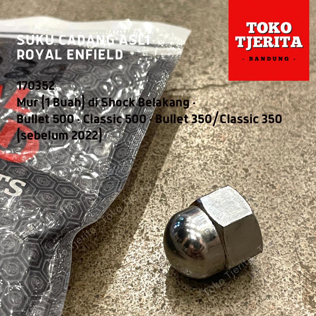 Mur (1 Buah) di Shock Belakang 170352 Classic 500 350 - Royal Enfield