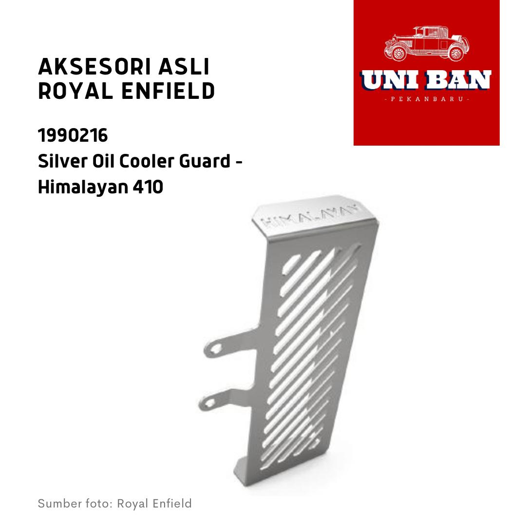 Silver Oil Cooler Guard Himalayan 1990216 - Royal Enfield ASLI