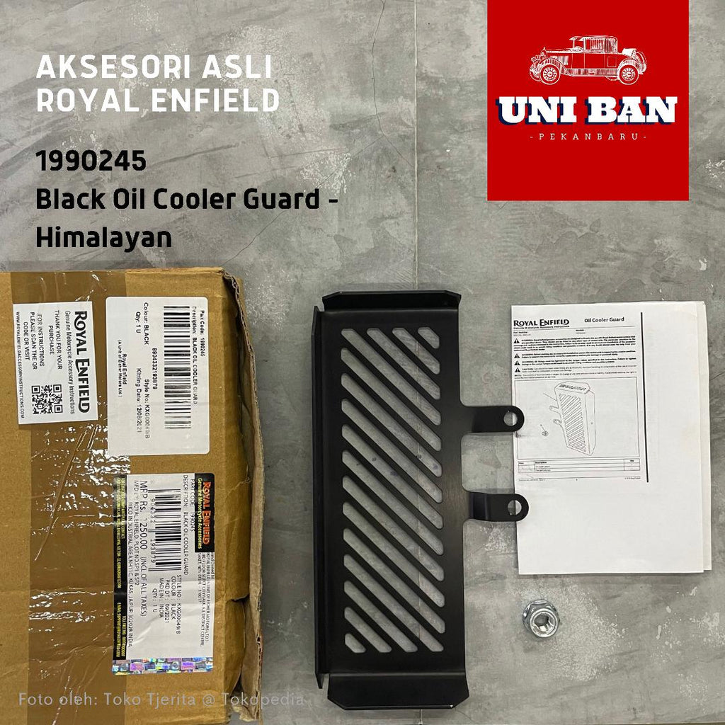 Black Oil Cooler Guard Himalayan 1990245 - Royal Enfield ASL