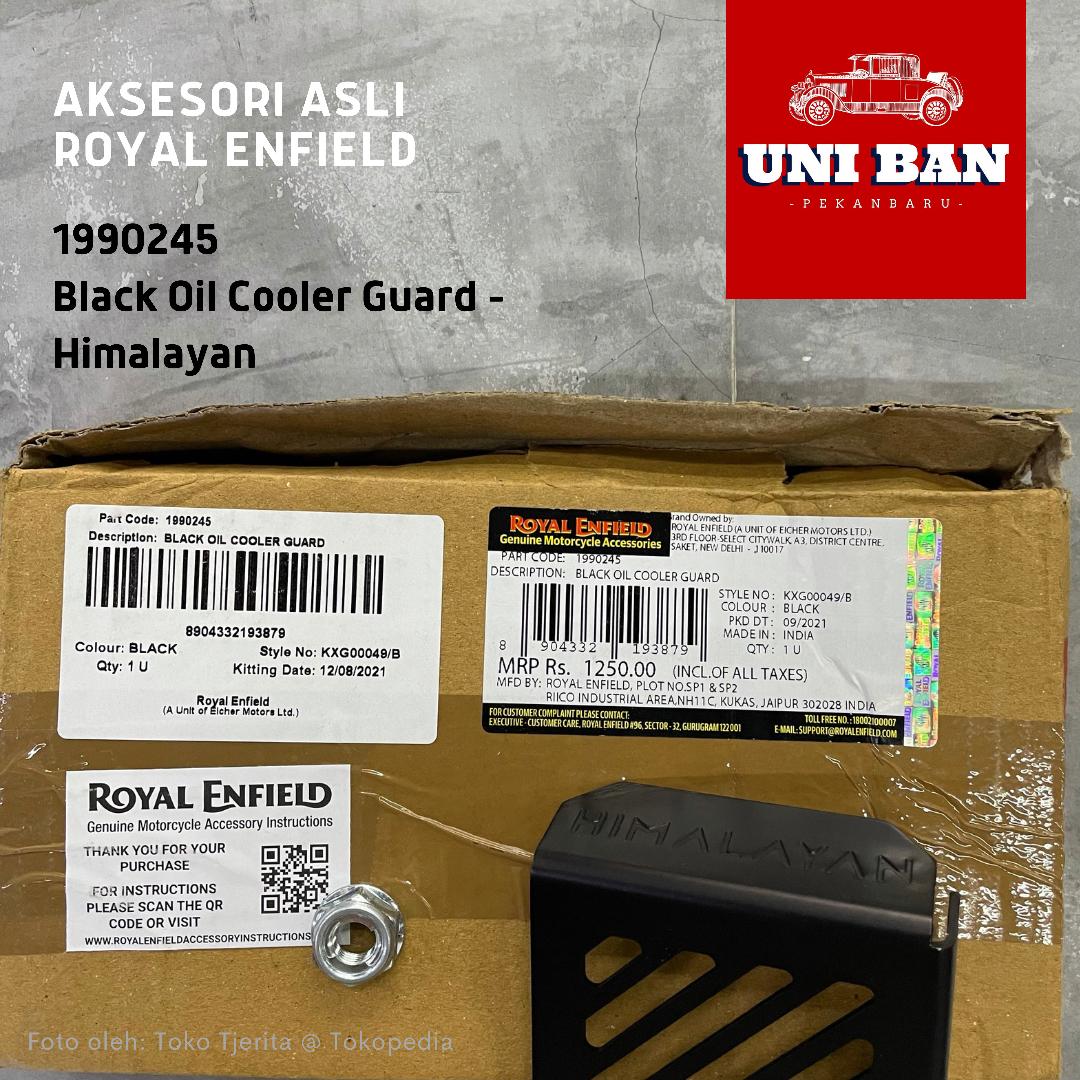 Black Oil Cooler Guard Himalayan 1990245 - Royal Enfield ASL
