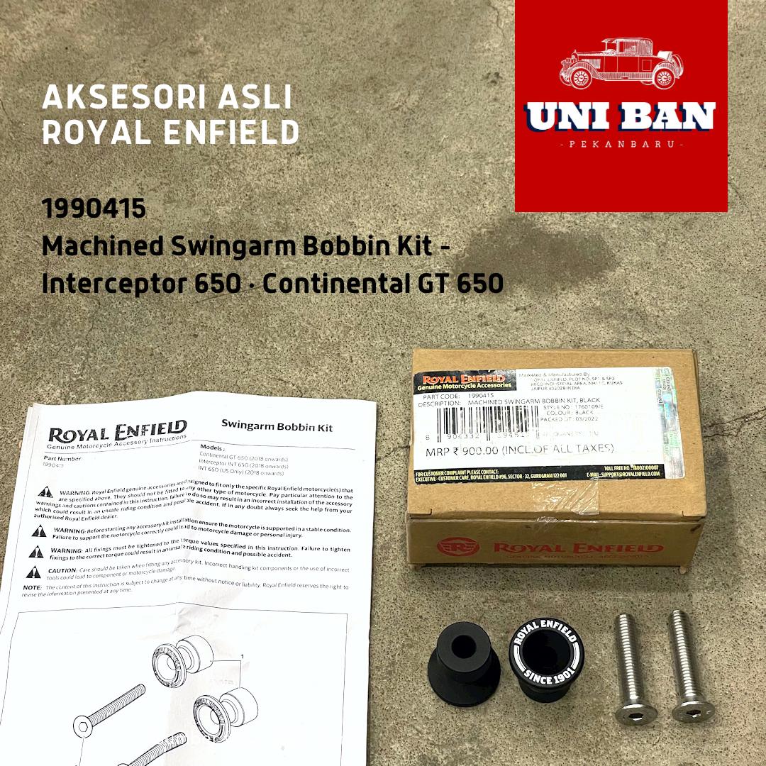 Machined Swingarm Bobbin Kit Interceptor 1990415 - Royal Enfield ASLI