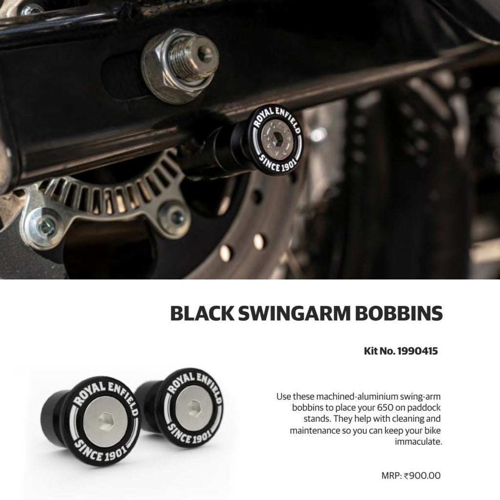 Machined Swingarm Bobbin Kit Interceptor 1990415 - Royal Enfield ASLI