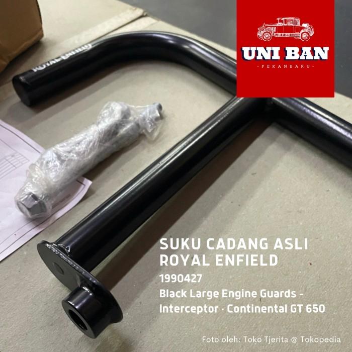 Black Large Engine Guard Interceptor 650 1990427 - Royal Enfield ASLI