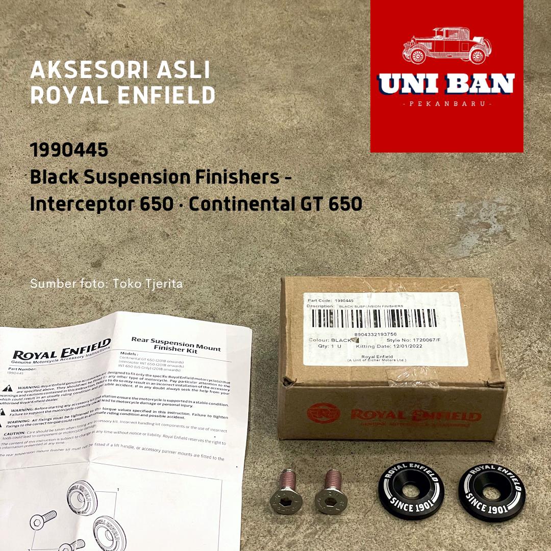 Black Suspension Finishers 1990445 Interceptor - Royal Enfield ASLI
