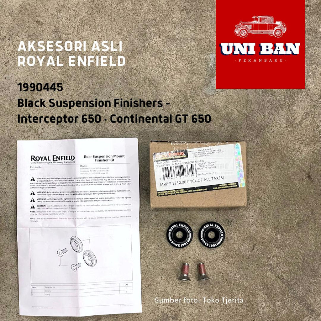 Black Suspension Finishers 1990445 Interceptor - Royal Enfield ASLI