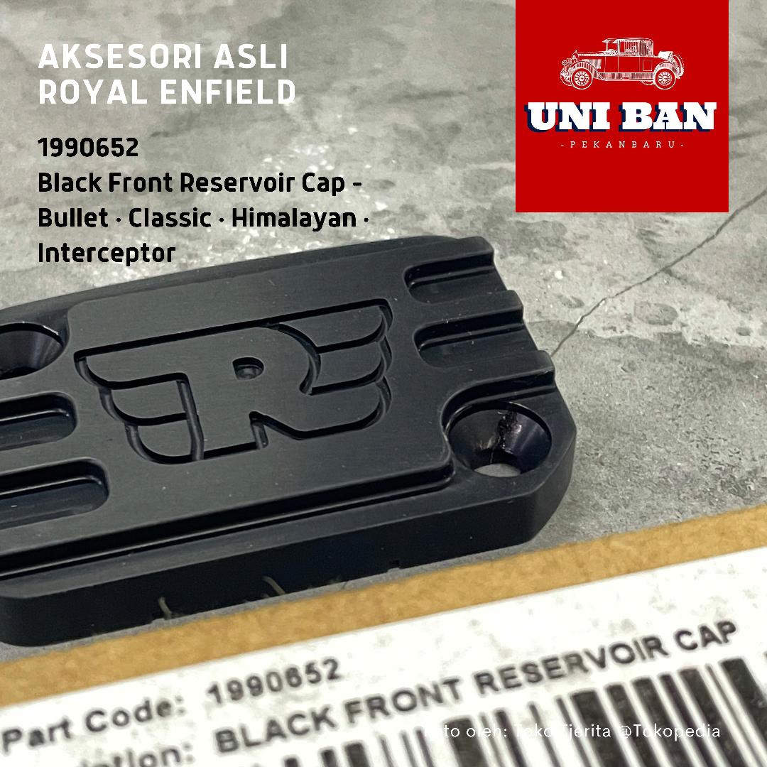 Black Front Reservoir Cap 1990652 - Royal Enfield ASLI
