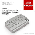Silver Front Reservoir Cap 1990653 - Royal Enfield ASLI