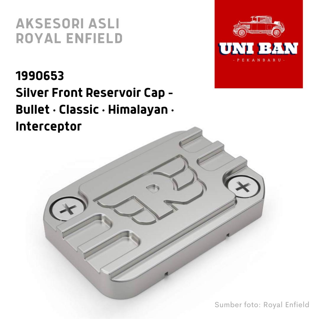 Silver Front Reservoir Cap 1990653 - Royal Enfield ASLI