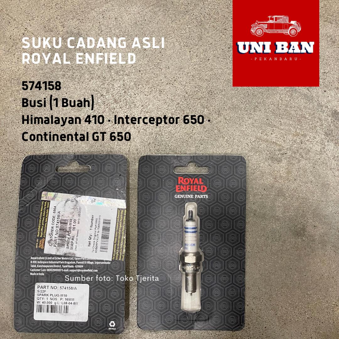 Busi Himalayan Scram 411 Interceptor Continental GT Shotgun Super Meteor Classic 650 574158 - Royal Enfield ASLI