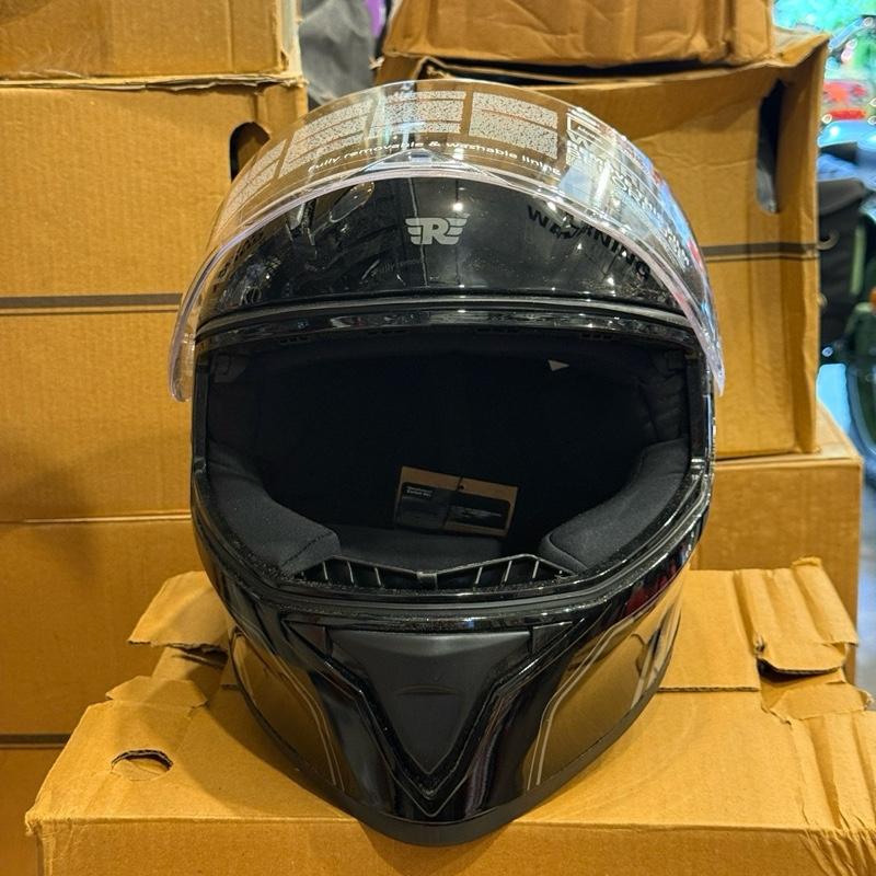 Helm Roadster Full Face 1901 XL BESAR Hitam Kilap RRGHEA240657 - Royal Enfield ASLI