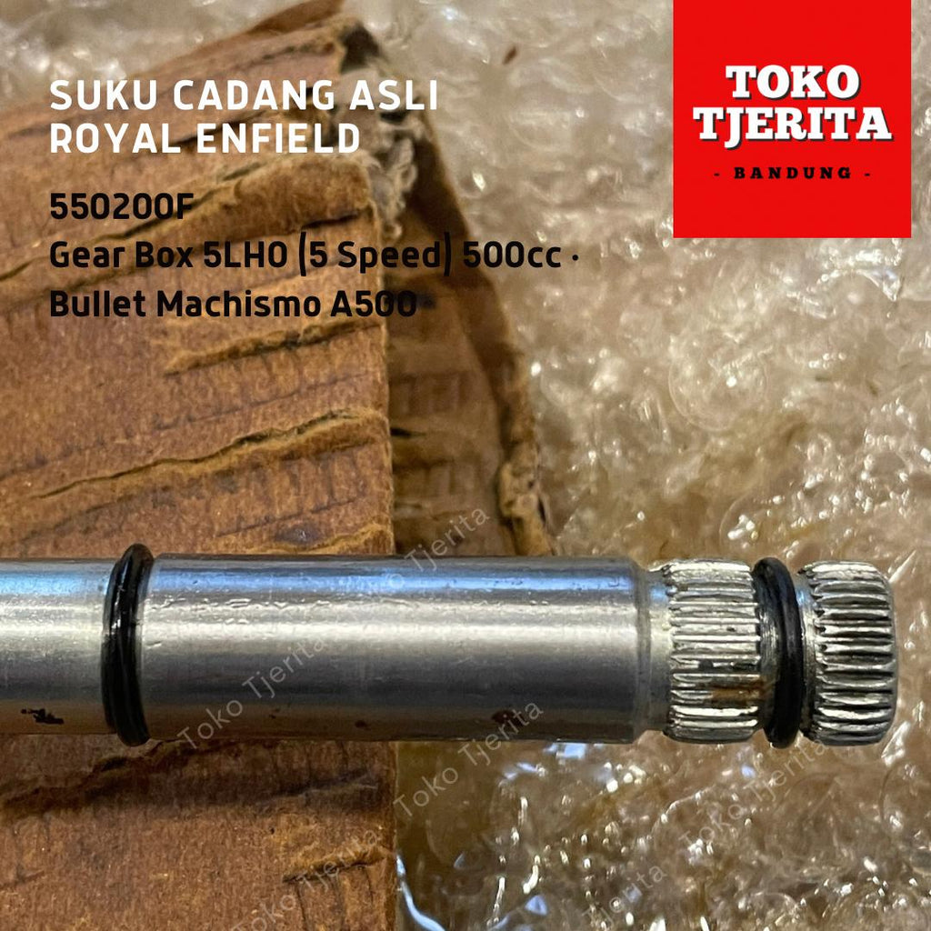 Gear Box 5 Speed 500cc 550200F Bullet Electra 500 / Bullet Machismo A500 - Royal Enfield ASLI