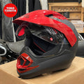Helm Full Face Escapade Hitam Merah RRGHEP000379 XL 60cm Royal Enfield