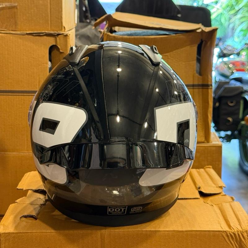 Helm Roadster Full Face 1901 XL BESAR Hitam Kilap RRGHEA240657 - Royal Enfield ASLI