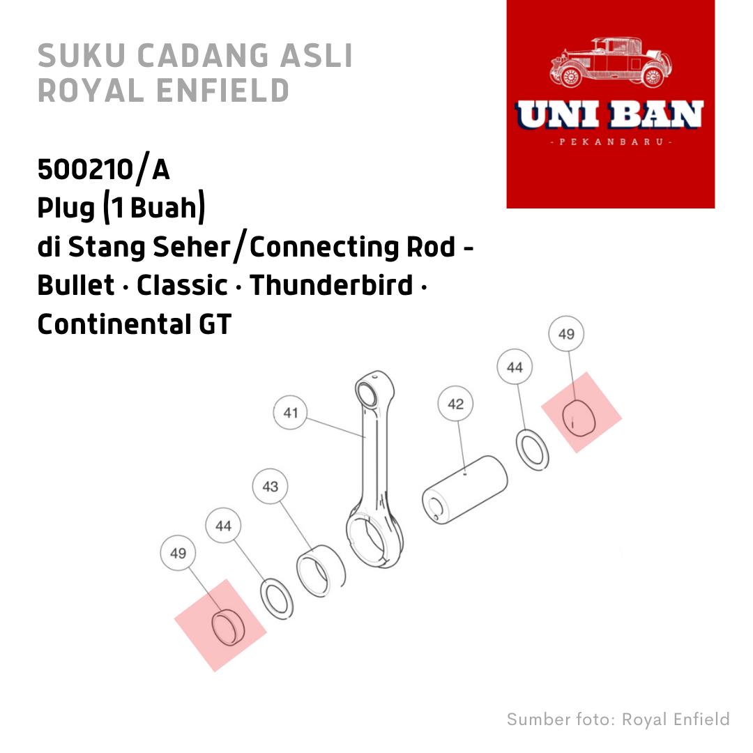 Plug 500210/A - Royal Enfield ( ASLI )