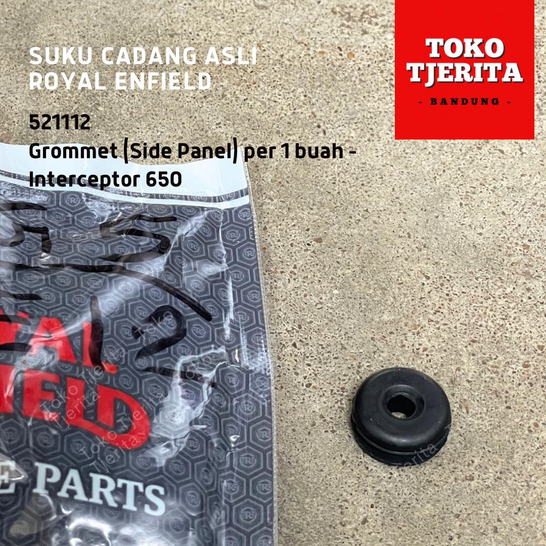 Grommet (1 Buah) 521112 Karet di Panel Samping Interceptor 650 - Royal Enfield ASLI