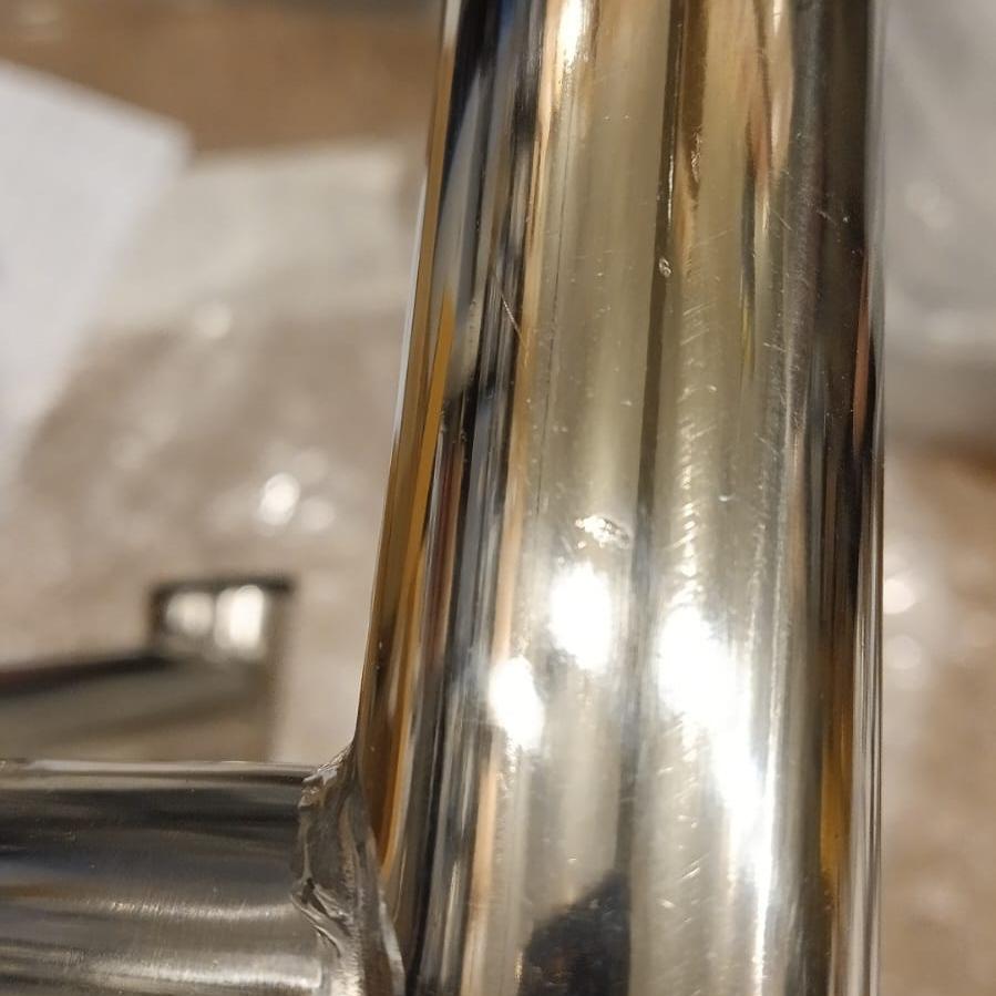 Silver Airfly Engine Guard Meteor 350 KXA00002 - Royal Enfield ASLI