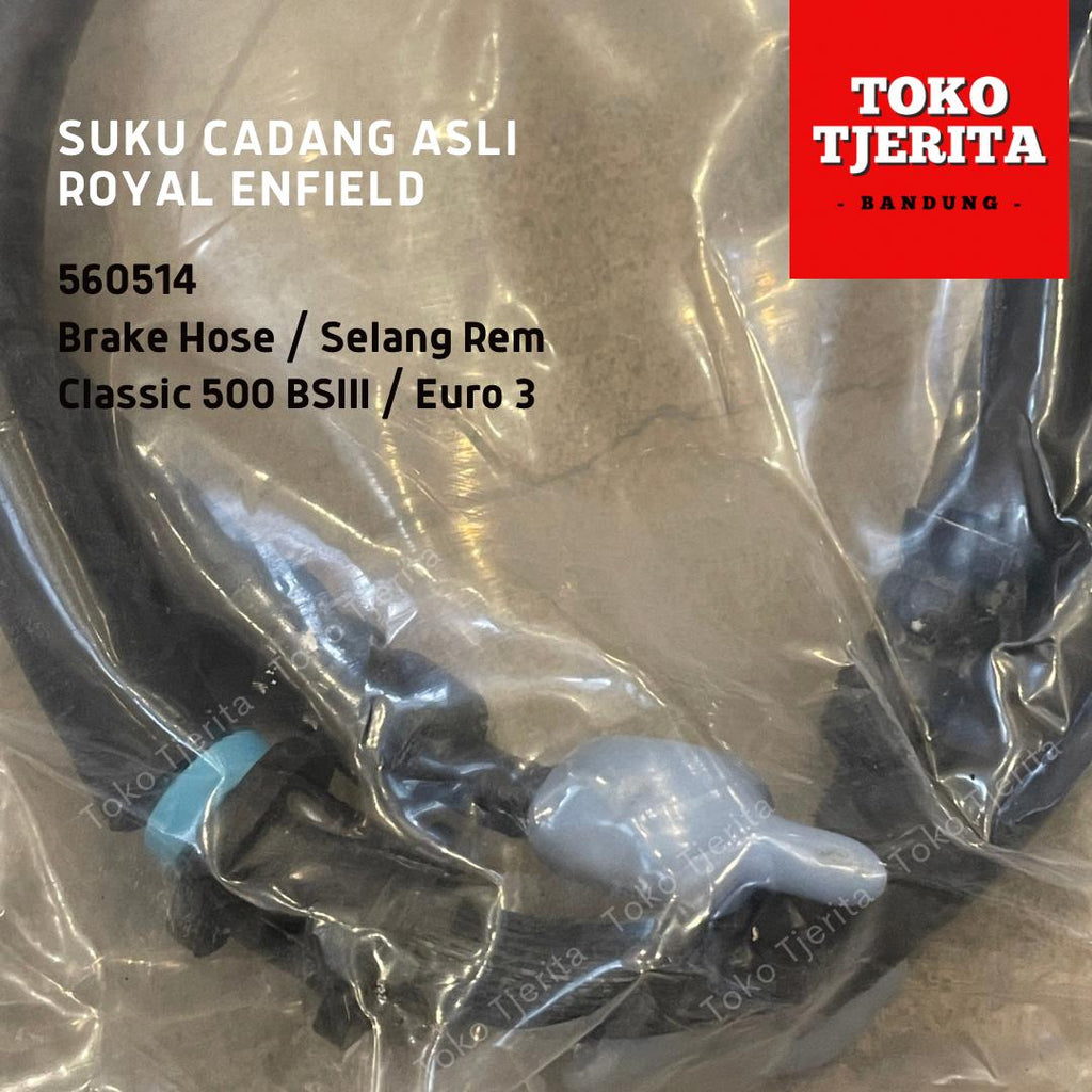 Selang Rem Classic 500 Euro 3 Kaliper Tipe P 560514 - Royal Enfield