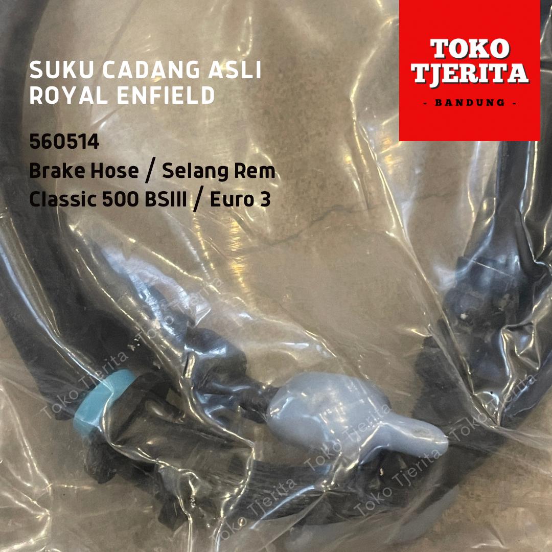 Selang Rem Classic 500 Euro 3 Kaliper Tipe P 560514 - Royal Enfield