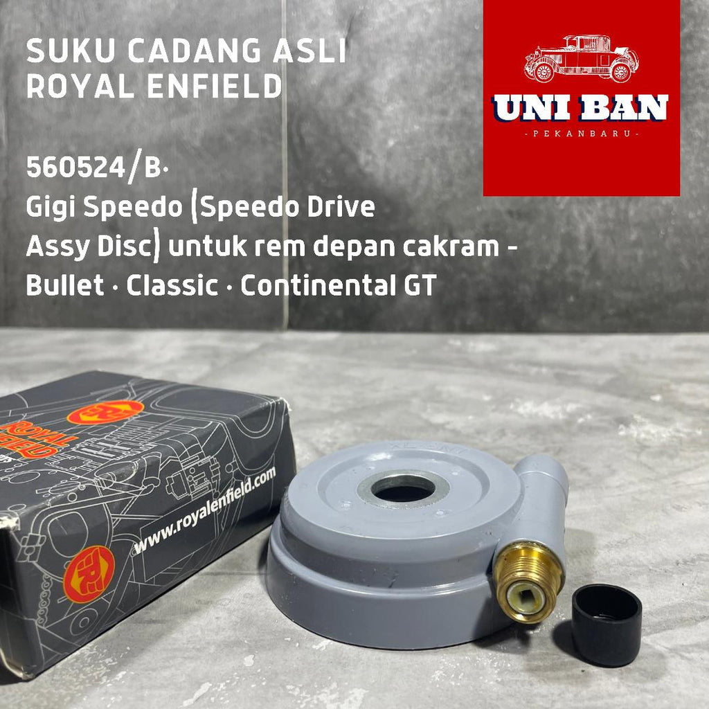 Gigi spido / Speedometer Drive / Gear 560524 Classic 350 500 - Royal Enfield ASLI (depan cakram)