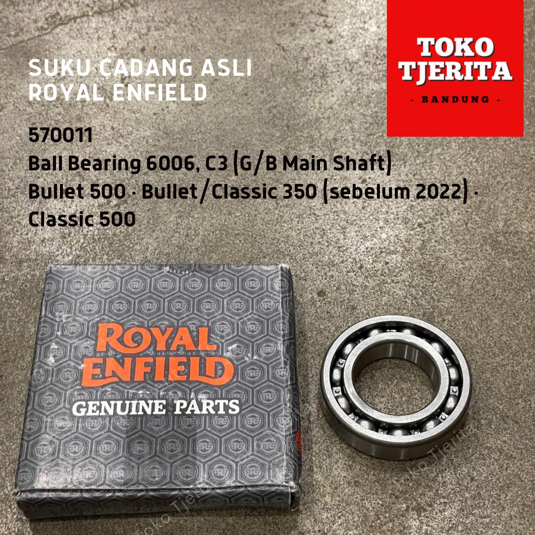 Ball Bearing 6006 C3 Bullet Classic 570011 - Royal Enfield ASLI