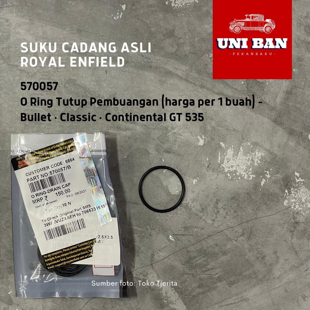 O Ring Tutup Pembuangan Bullet Classic GT 535 570057 - Royal Enfield