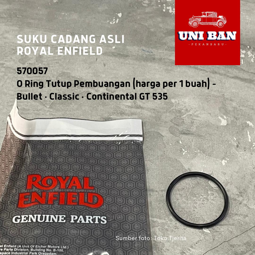 O Ring Tutup Pembuangan Bullet Classic GT 535 570057 - Royal Enfield