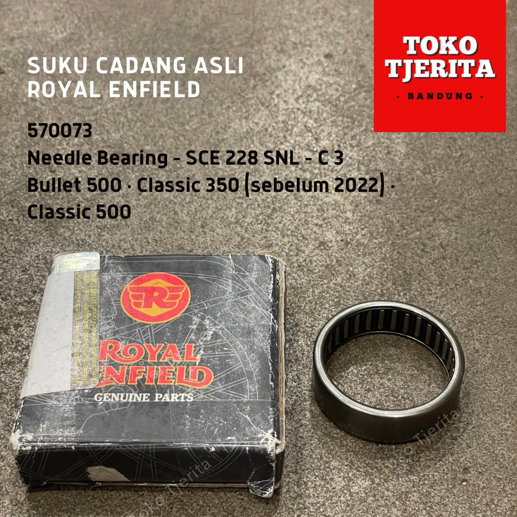 Needle Bearing SCE 228 SNL C3 Bullet Classic 570073 - Royal Enfield ASLI