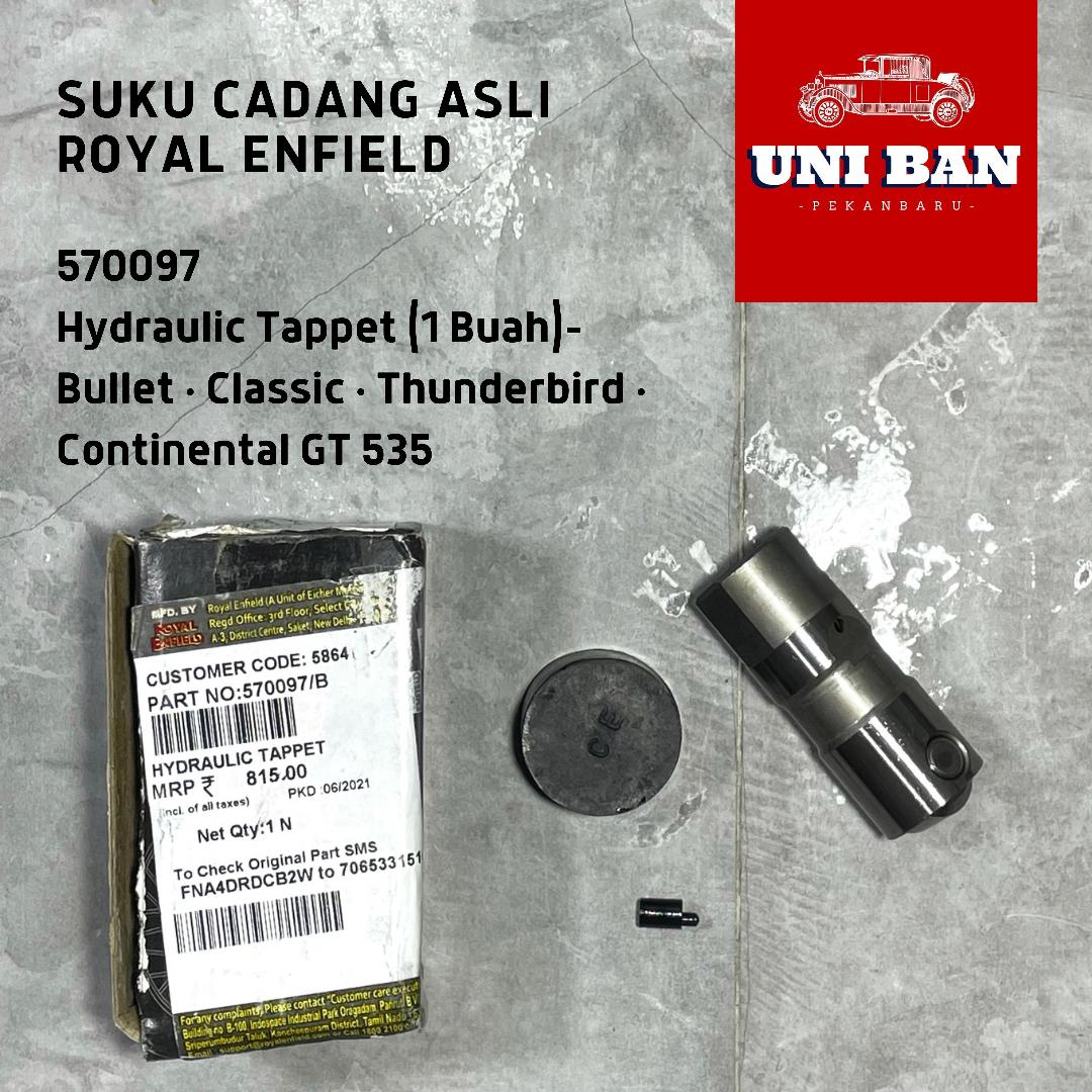 Hydraulic Tappet (1 Buah) Hidrolik Tappet 570097 - Royal Enfield ASLI