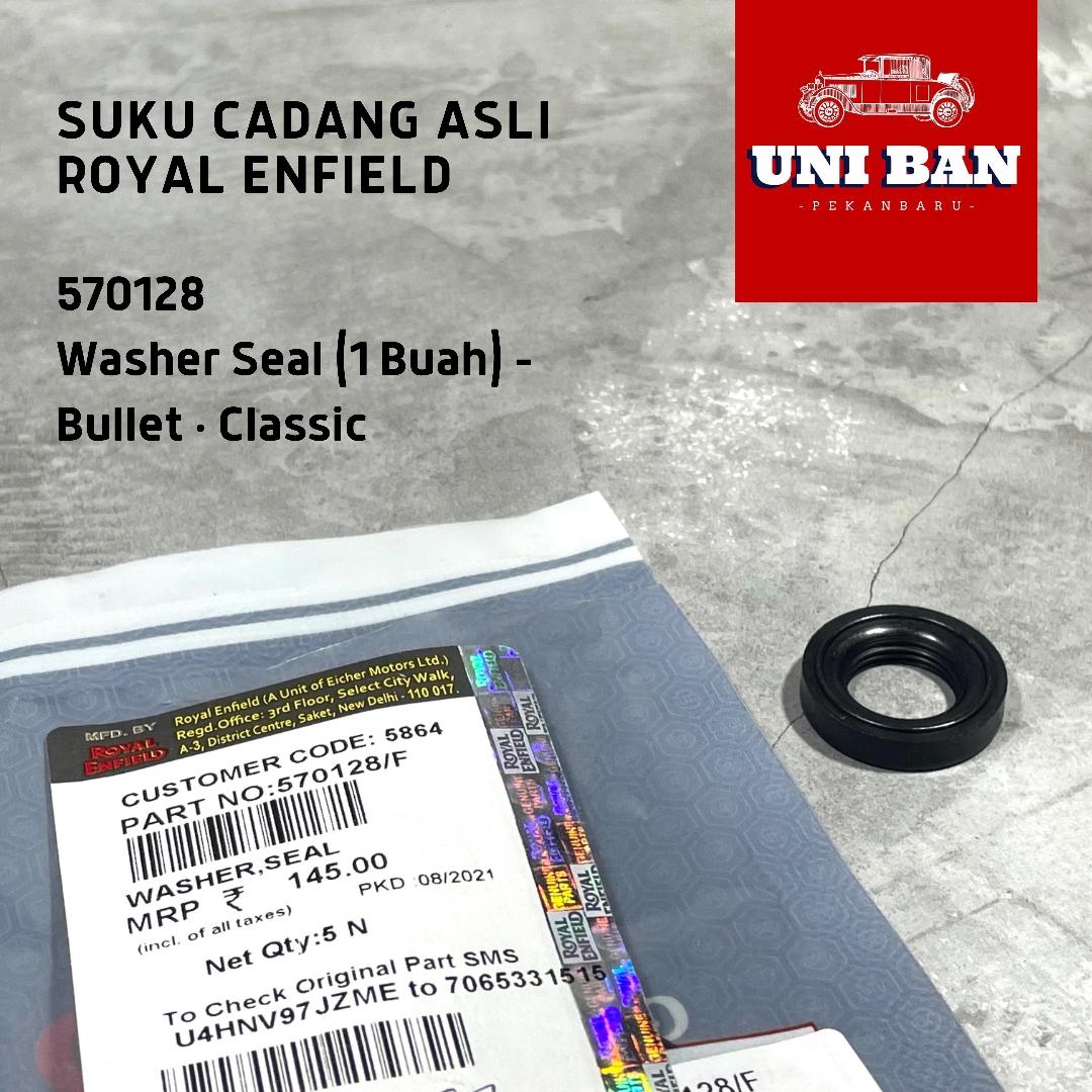 Washer Seal 570128 atau 573906 (1 Buah) Classic 500 Bullet 350 - Royal Enfield ASLI