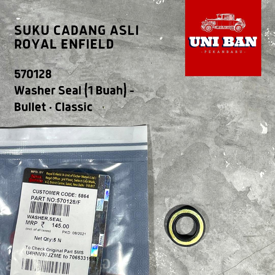 Washer Seal 570128 atau 573906 (1 Buah) Classic 500 Bullet 350 - Royal Enfield ASLI