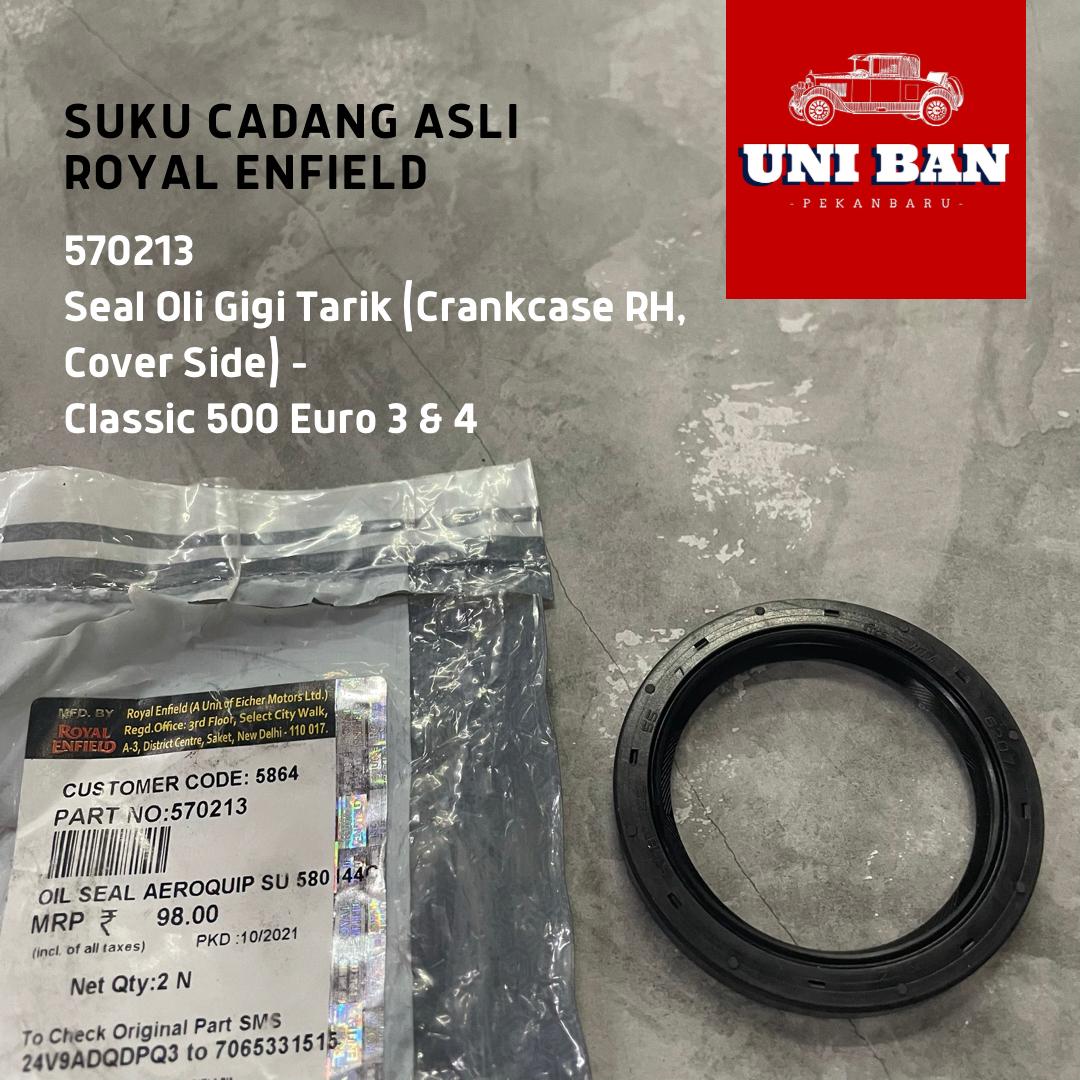 Seal Oli Gigi Tarik Classic 500 570213 - Royal Enfield ASLI