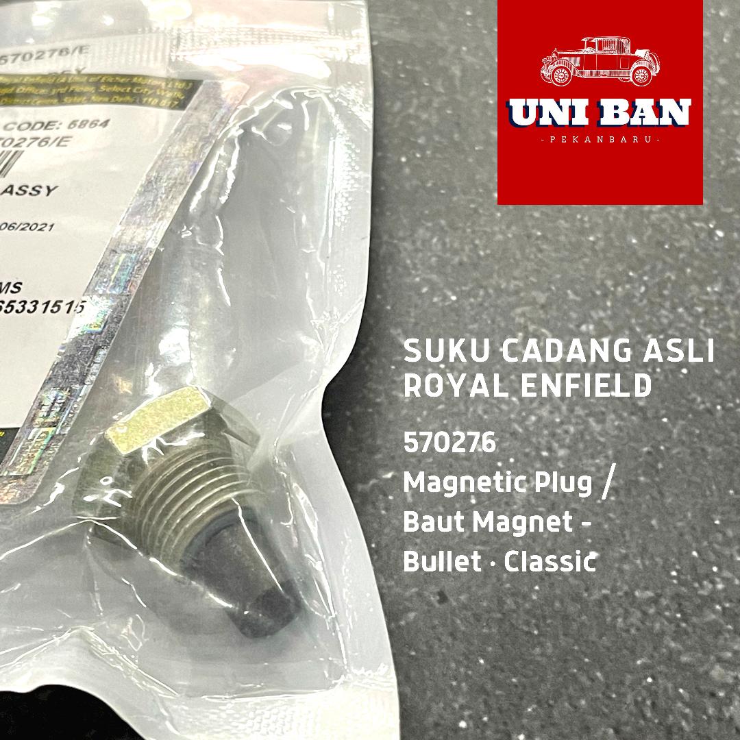 Baut Magnet / Magnetic Plug 570276 Bullet Classic - Royal Enfield ASLI