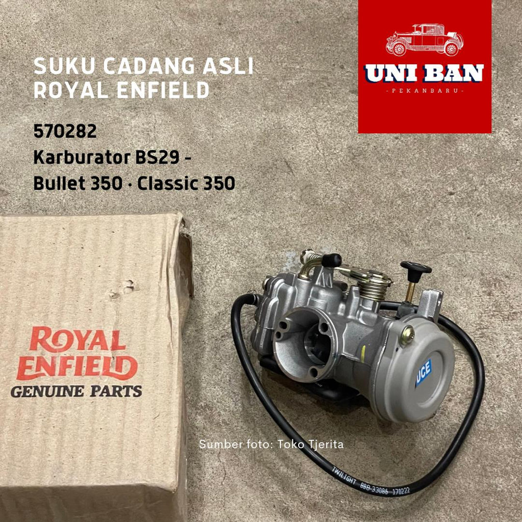Karburator BS29 Bullet 350 Classic 350 570282 - Royal Enfield ASLI