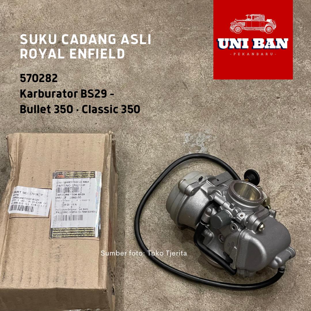 Karburator BS29 Bullet 350 Classic 350 570282 - Royal Enfield ASLI