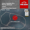 Gasket Cover RH Paking Tutup Royal Enfield / 570416/N - ASLI