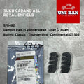 Karet Damper Taper (2 Buah) Cylinder Barrel 570482 Royal Enfield ASLI