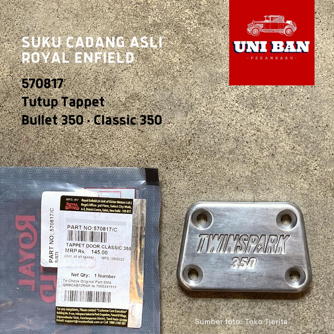 Tutup Tappet Classic Bullet 350 570817 - Royal Enfield ASLI