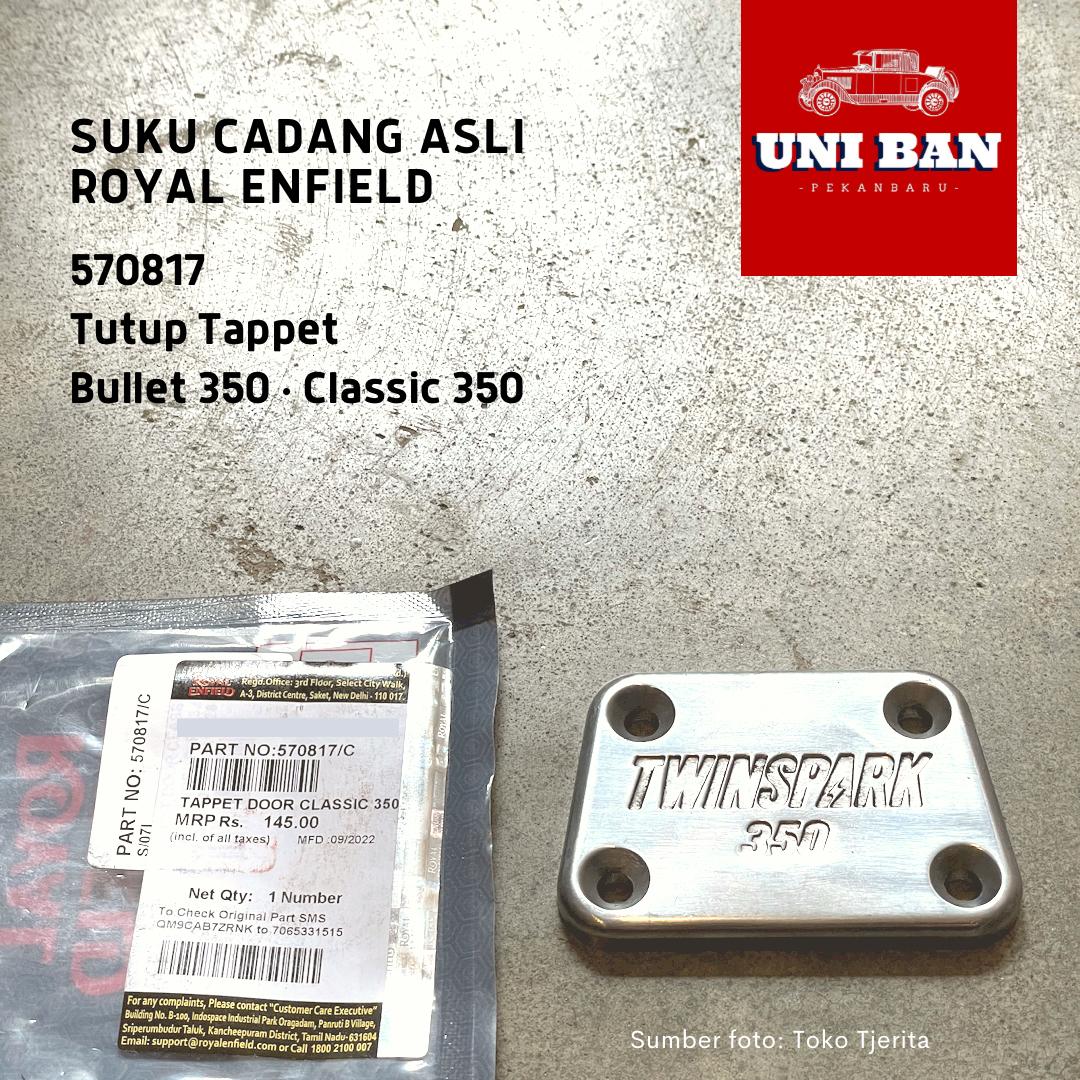 Tutup Tappet Classic Bullet 350 570817 - Royal Enfield ASLI