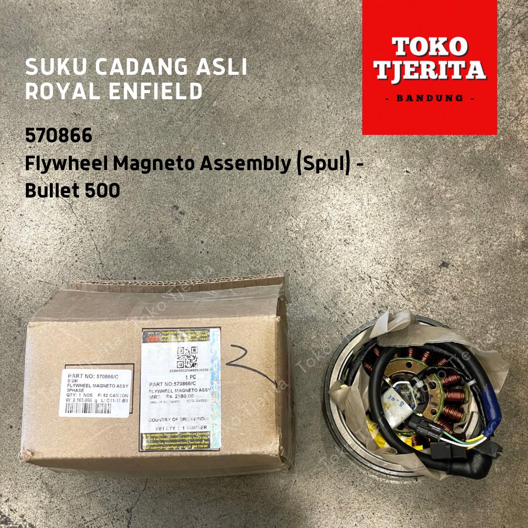Spul Bullet 500 Flywheel Magneto 570866 - Royal Enfield ASLI