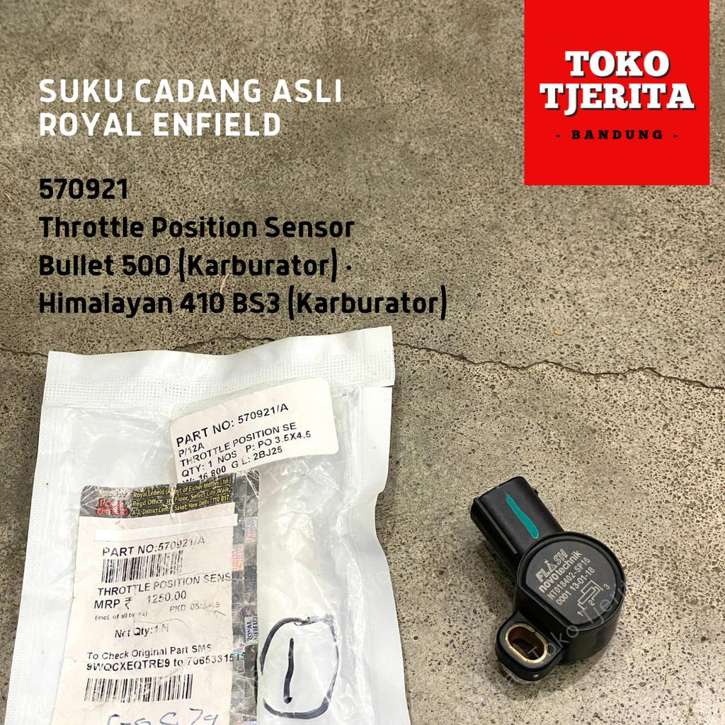 TPS Throttle Position Sensor Karburator 570921 Bullet 500 - Royal Enfield ASLI