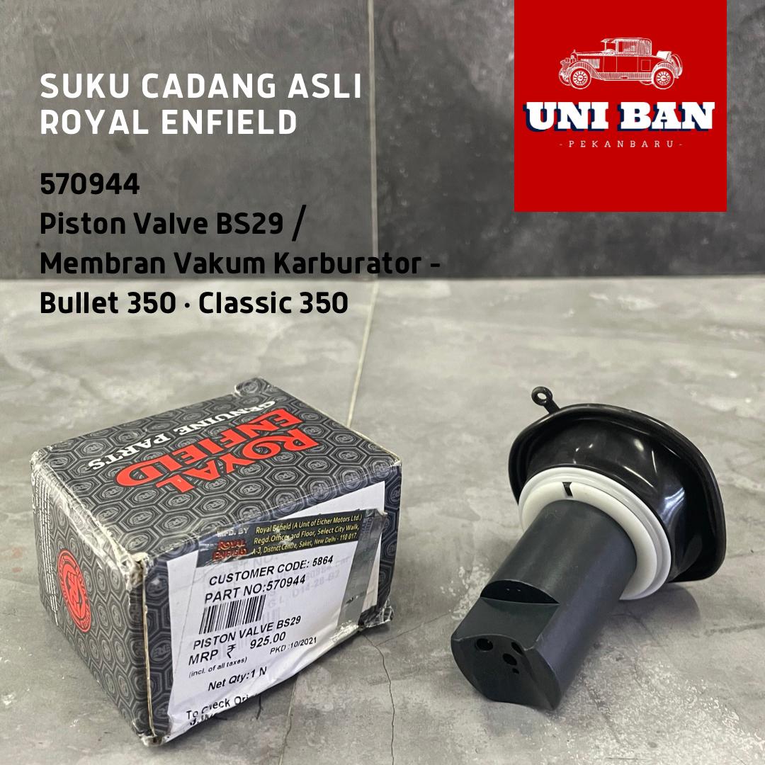 Membran Vakum Karburator Bullet Classic 350 570944 Royal Enfield ASLI