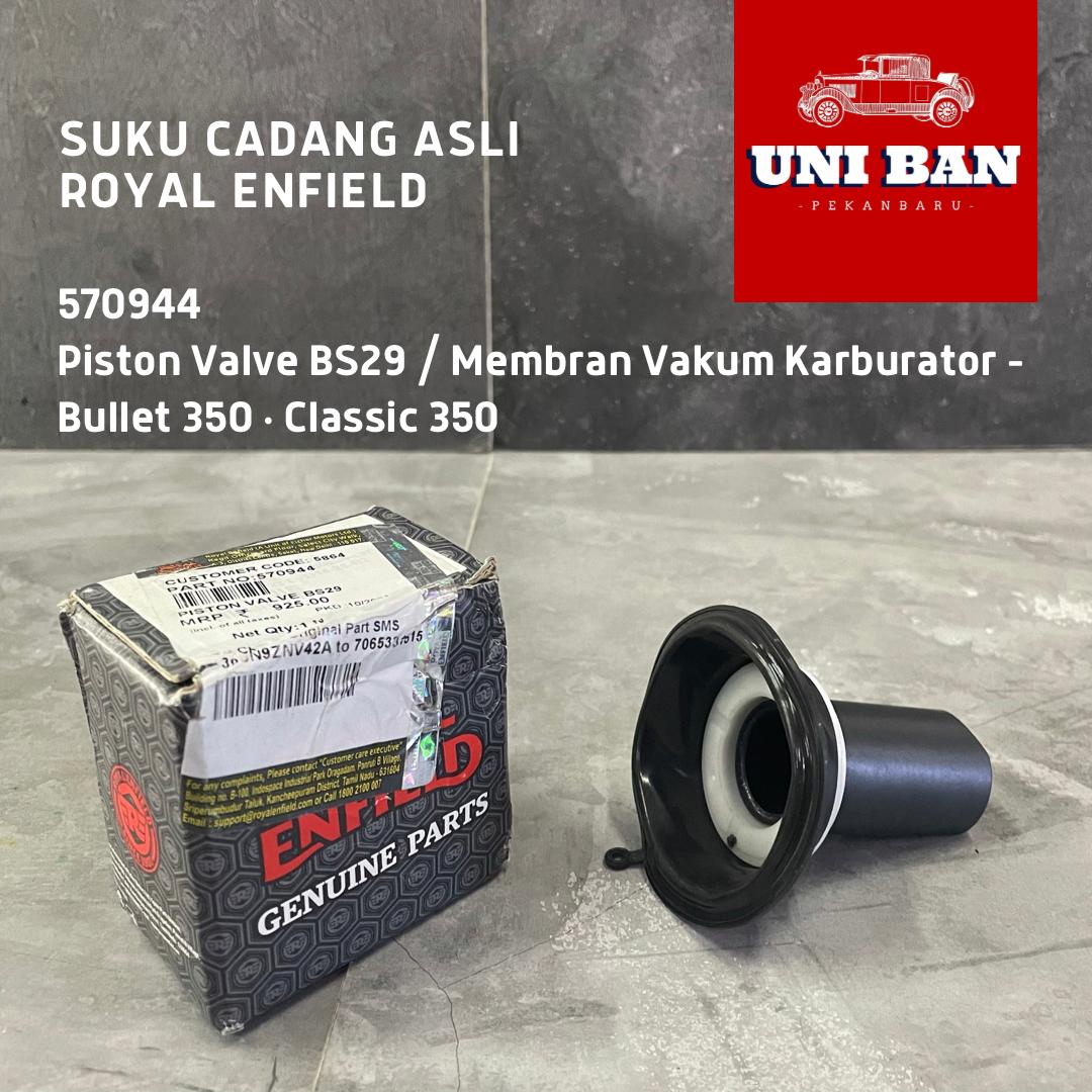 Membran Vakum Karburator Bullet Classic 350 570944 Royal Enfield ASLI