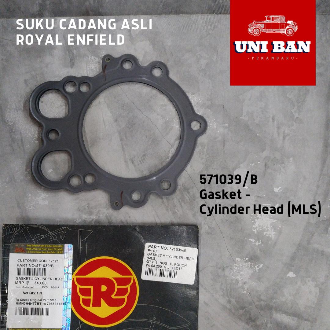 Gasket - Cylinder Head (MLS) 500 Royal Enfield / 571039/B - ASLI